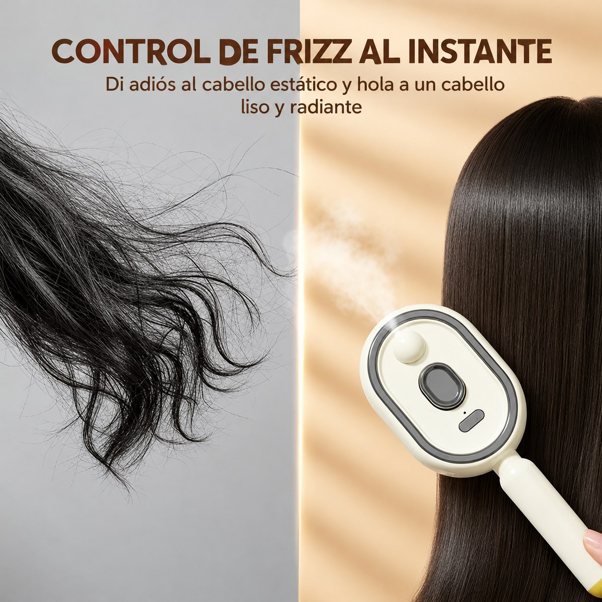 Cepillo Spa LuvianPros · Cabello Arreglado en Minutos