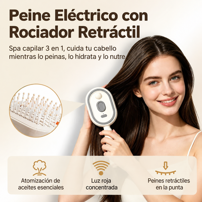 Cepillo Spa LuvianPros · Cabello Arreglado en Minutos